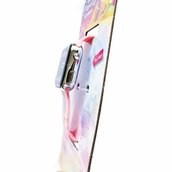 Disney Princess LED Watch Kids Girls Accutime Digital Wristwatch Pink - Picture 2 of 4